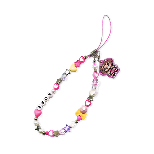 コレちゃんが作ったビーズストラップ