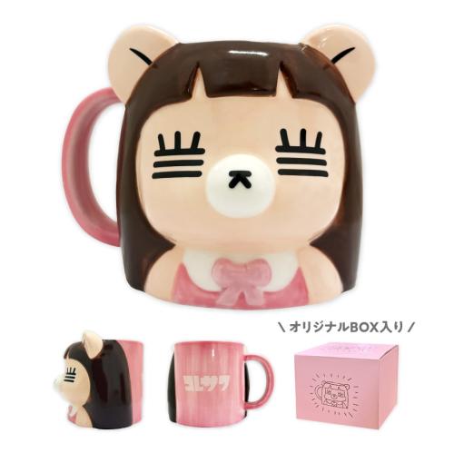 飛び出すれ子ちゃんマグカップ